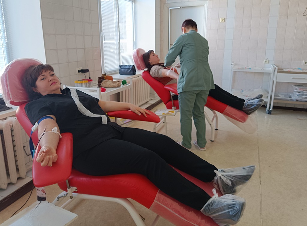 майже сотня правоохоронців житомирської академії поліції стали донорами крові