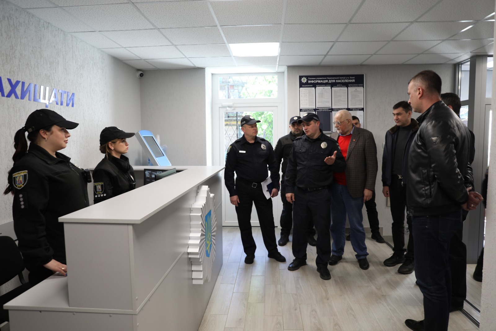 у солом'янському управлінні поліції відкрили сучасний фронт-офіс