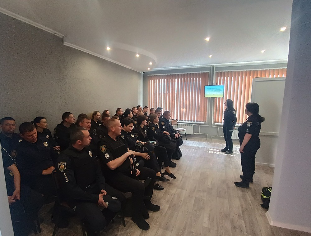 на базі житомирської академії поліції стартували тренінги по роботі custody records для правоохоронців регіону