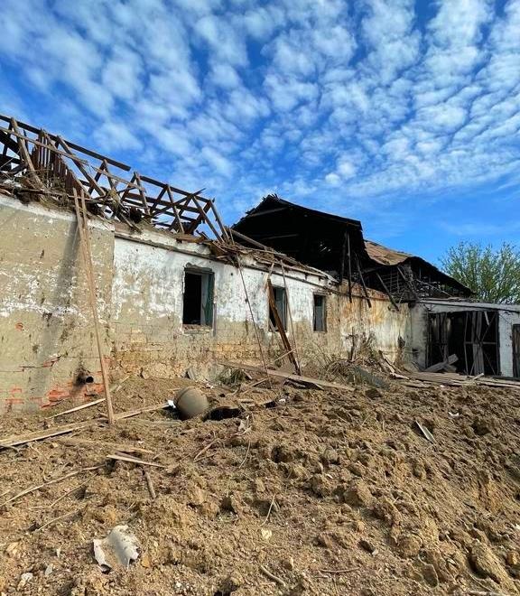 поліція документує наслідки обстрілів російською армією херсонщини