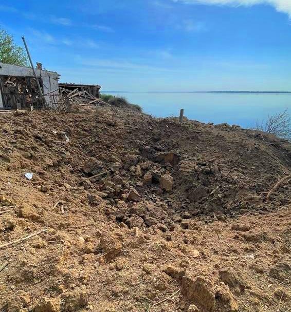 поліція документує наслідки обстрілів російською армією херсонщини