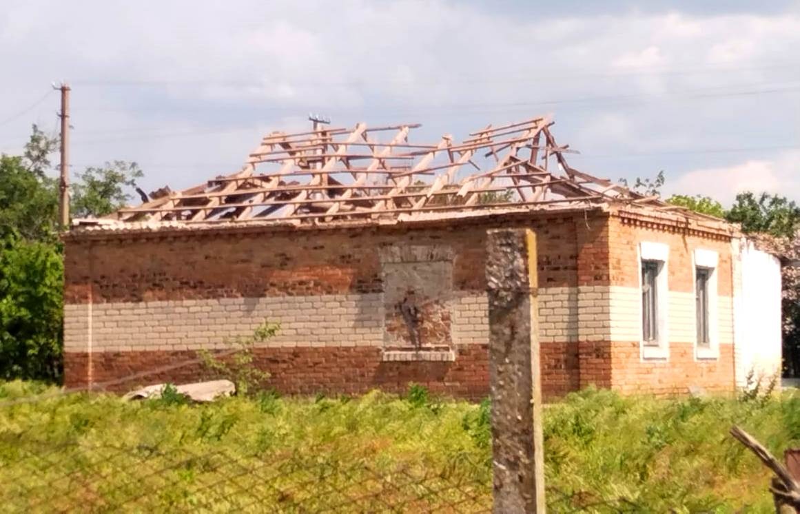 поліція документує наслідки атаки російською армією об’єктів інфраструктури херсонщини