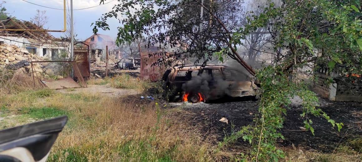 поліція херсонщини фіксує наслідки російських ударів по цивільним об’єктам