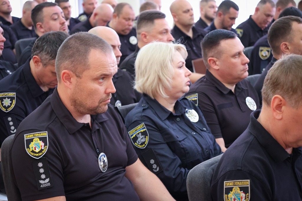 очільник національної поліції україни іван вигівський провів нараду з керівним складом поліції дніпропетровської області
