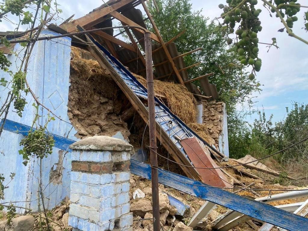 армія рф завдала масованого удару по херсонщині: поліція документує наслідки