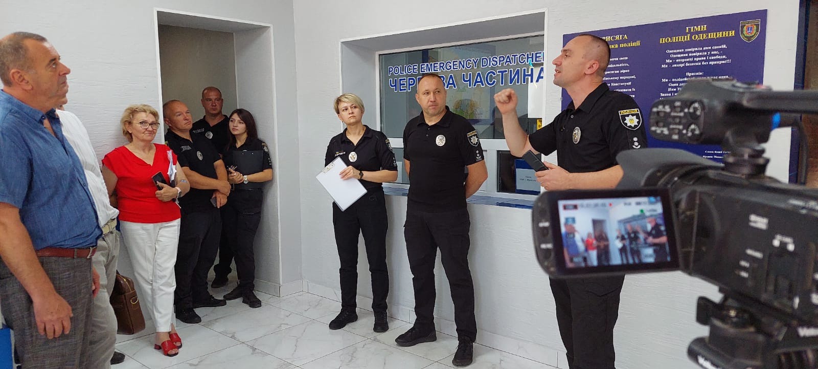 у територіальних підрозділах поліції одещини продовжують впроваджувати систему фіксації всіх дій щодо затриманих осіб