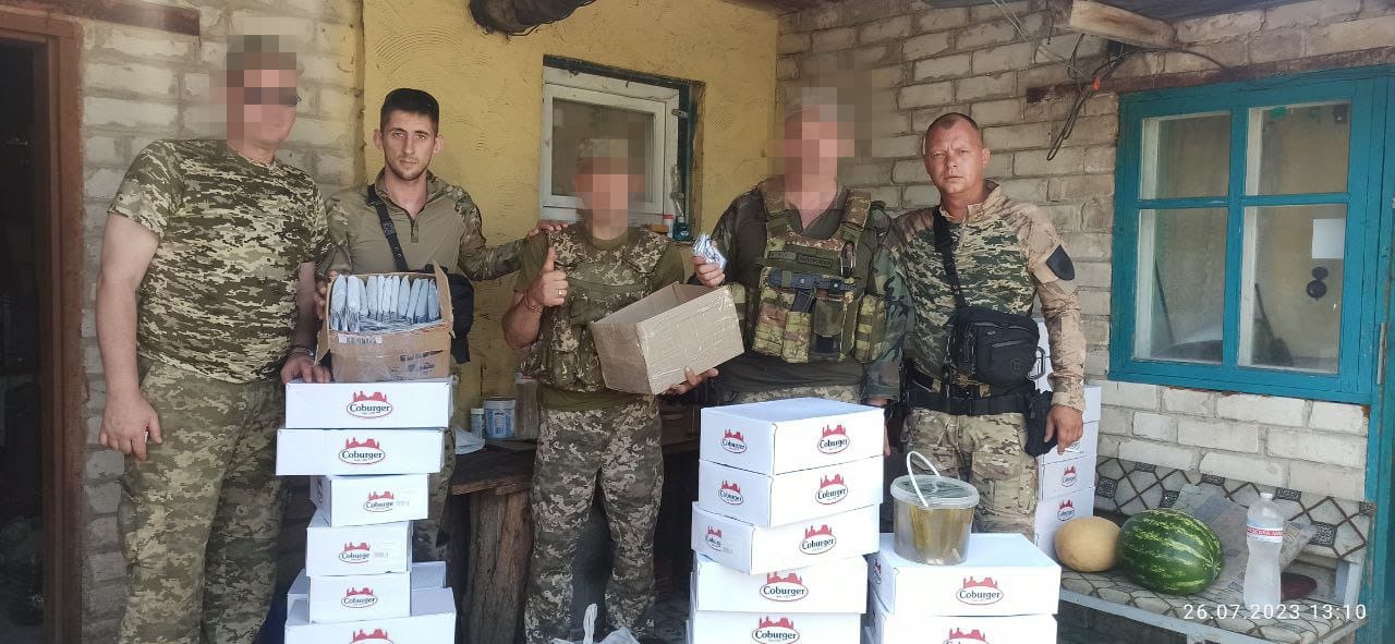 допомога захисникам: на дніпропетровщині поліцейські  підтримали українських військовослужбовців з різних напрямків фронту