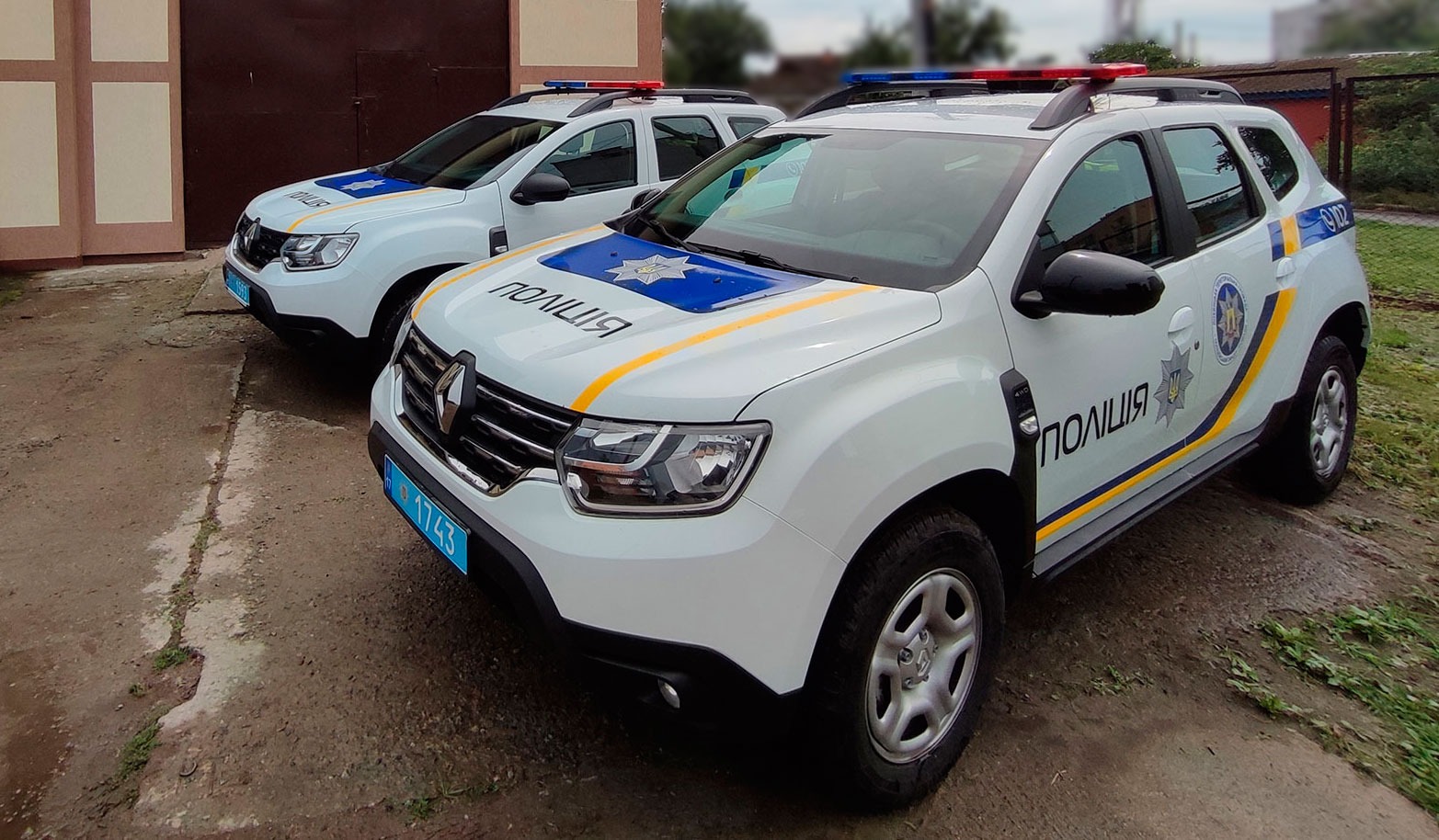 на полтавщини відкрили нову поліцейську станцію та вручили службовий автомобіль