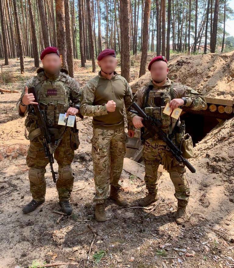спецпризначенців закарпатської поліції нагородили відзнаками міністерства оборони україни