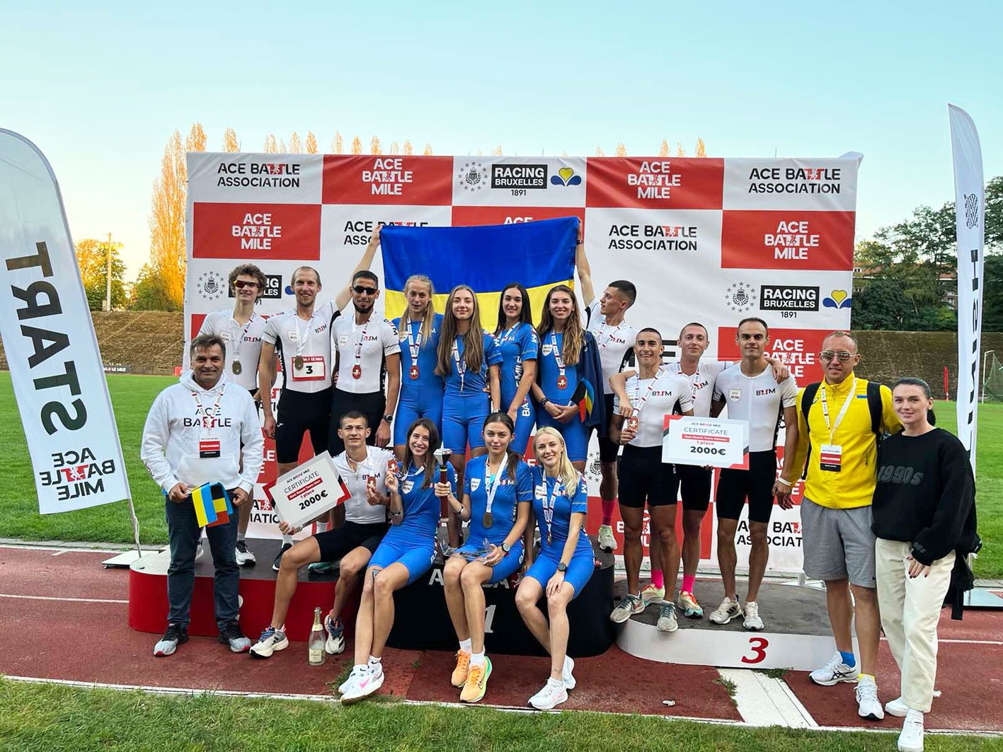 чернігівська поліцейська у складі збірної команди україни посіла перше місце на міжнародних змаганнях з бігу «брюсельська миля»