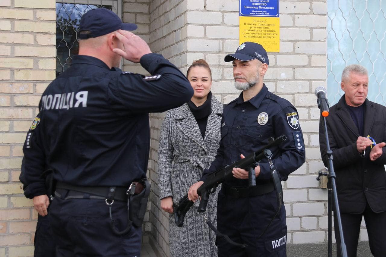 на варті правопорядку: у фастівському районі відкрили поліцейську станцію