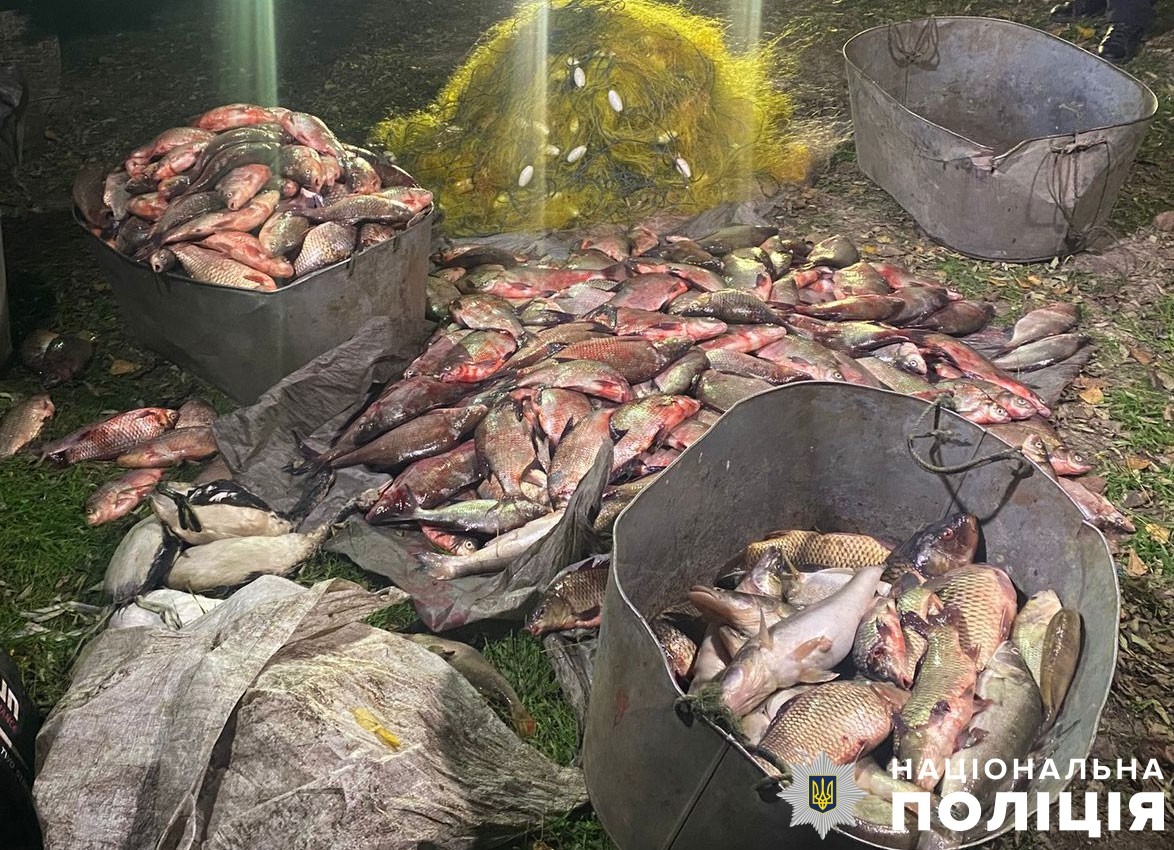 на полтавщині правоохоронці скерували до суду обвинувальний акт відносно браконьєрів, які спричинили шкоду довкіллю майже на 5 мільйонів гривень