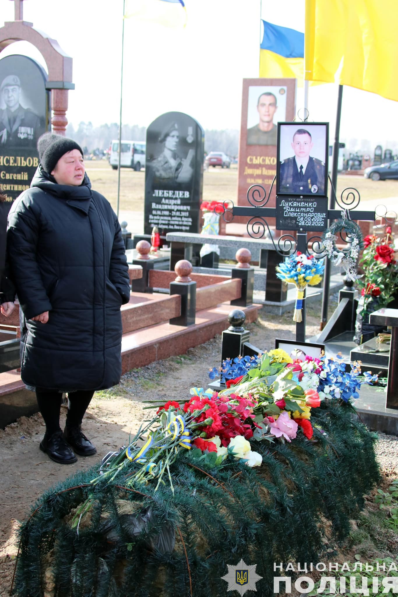 роковини з дня загибелі чернігівських поліцейських: у киїнці вшанували пам'ять полеглих героїв