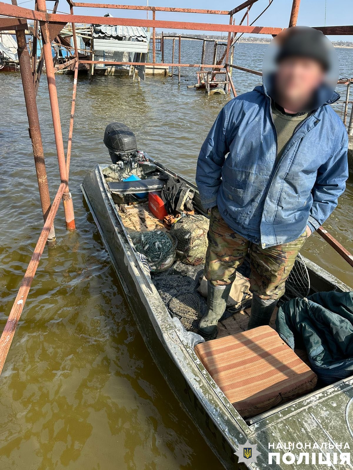на херсонщині водні поліцейські попередили завдання збитків державі на суму понад 550 тисяч гривень