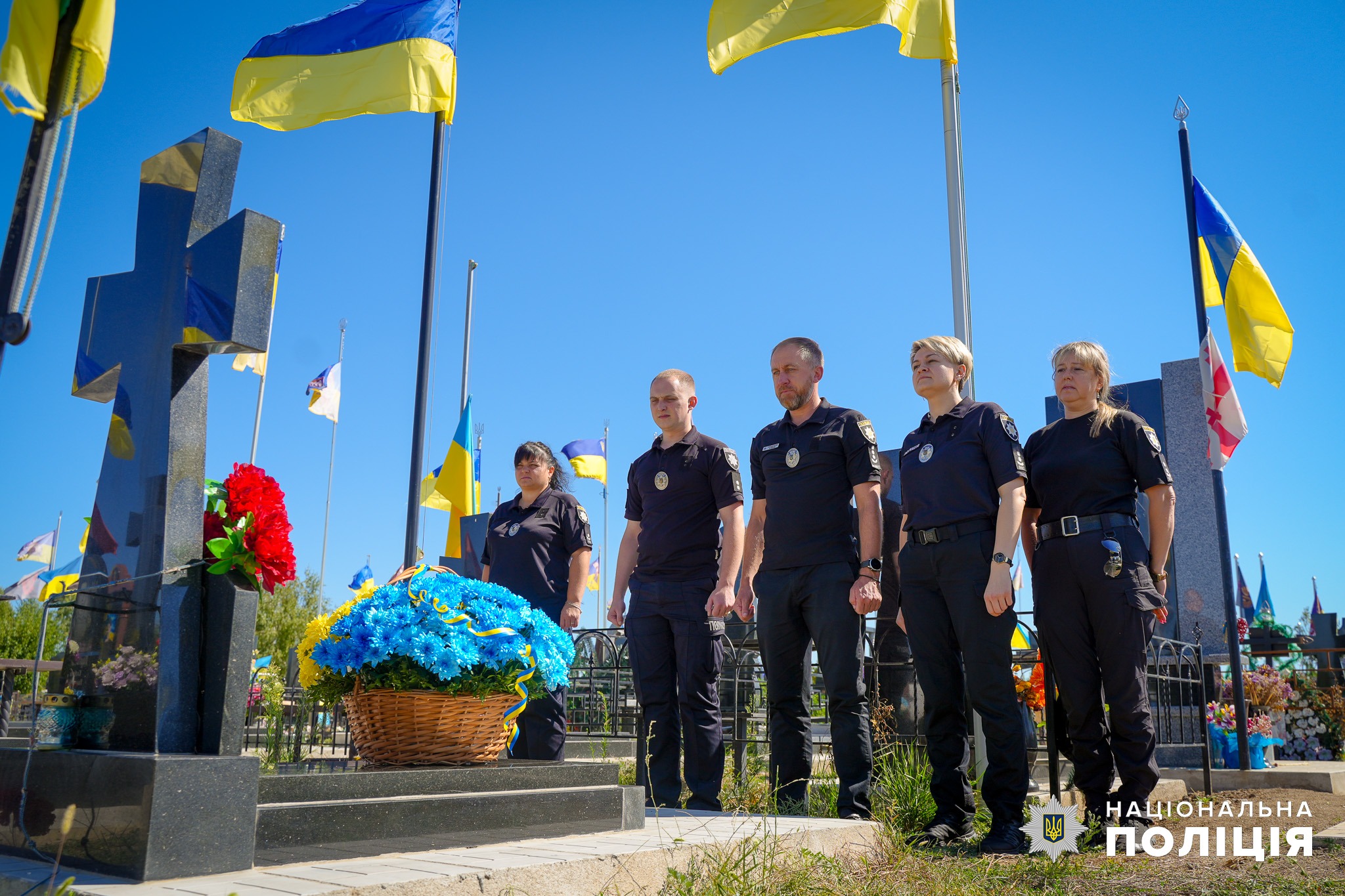 другі роковини: одеський гарнізон поліції вшанував пам’ять загиблого колеги сергія кузьмінова