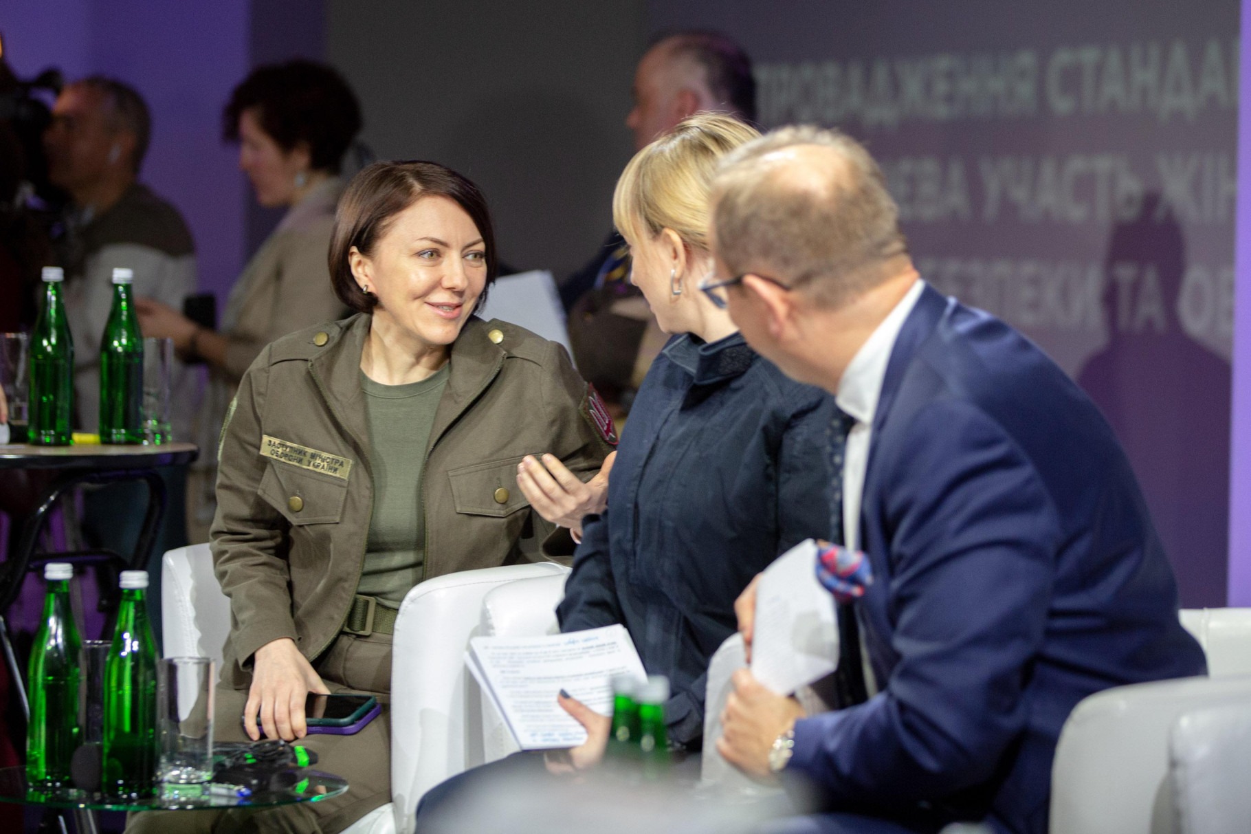 жінки у складі підрозділів мвс беруть безпосередню участь у захисті україни, - катерина павліченко