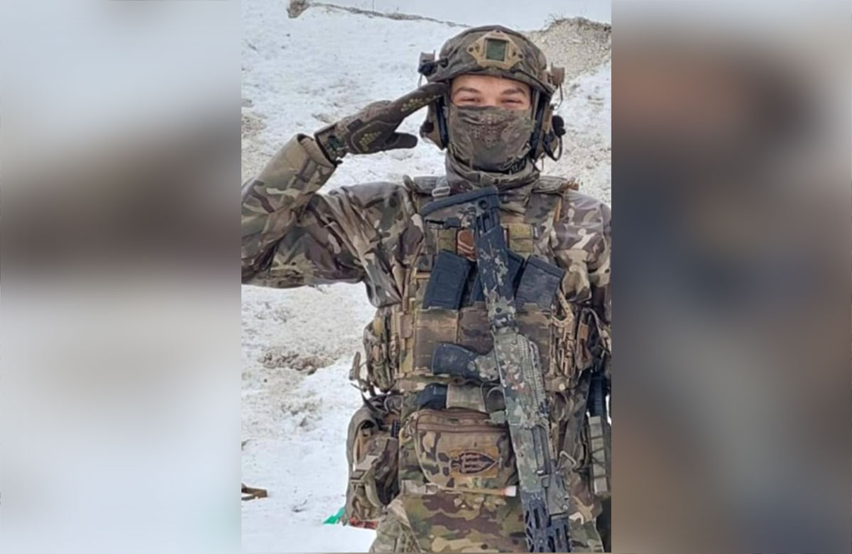 Максим Джуян на передовій