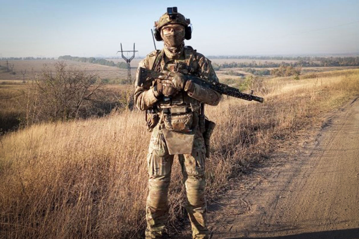 Максим Джуян на передовій