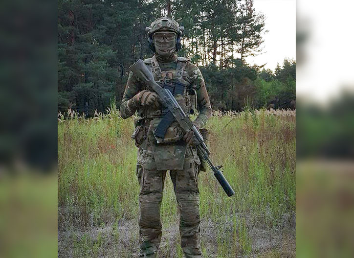 Максим Джуян на передовій