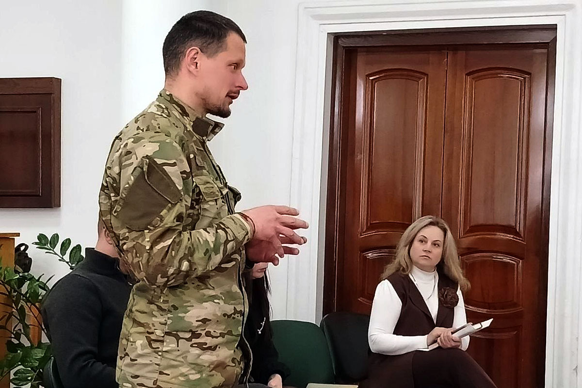 Вячеслав Ясько, помічник начальника поліції област і з ветеранської політики 