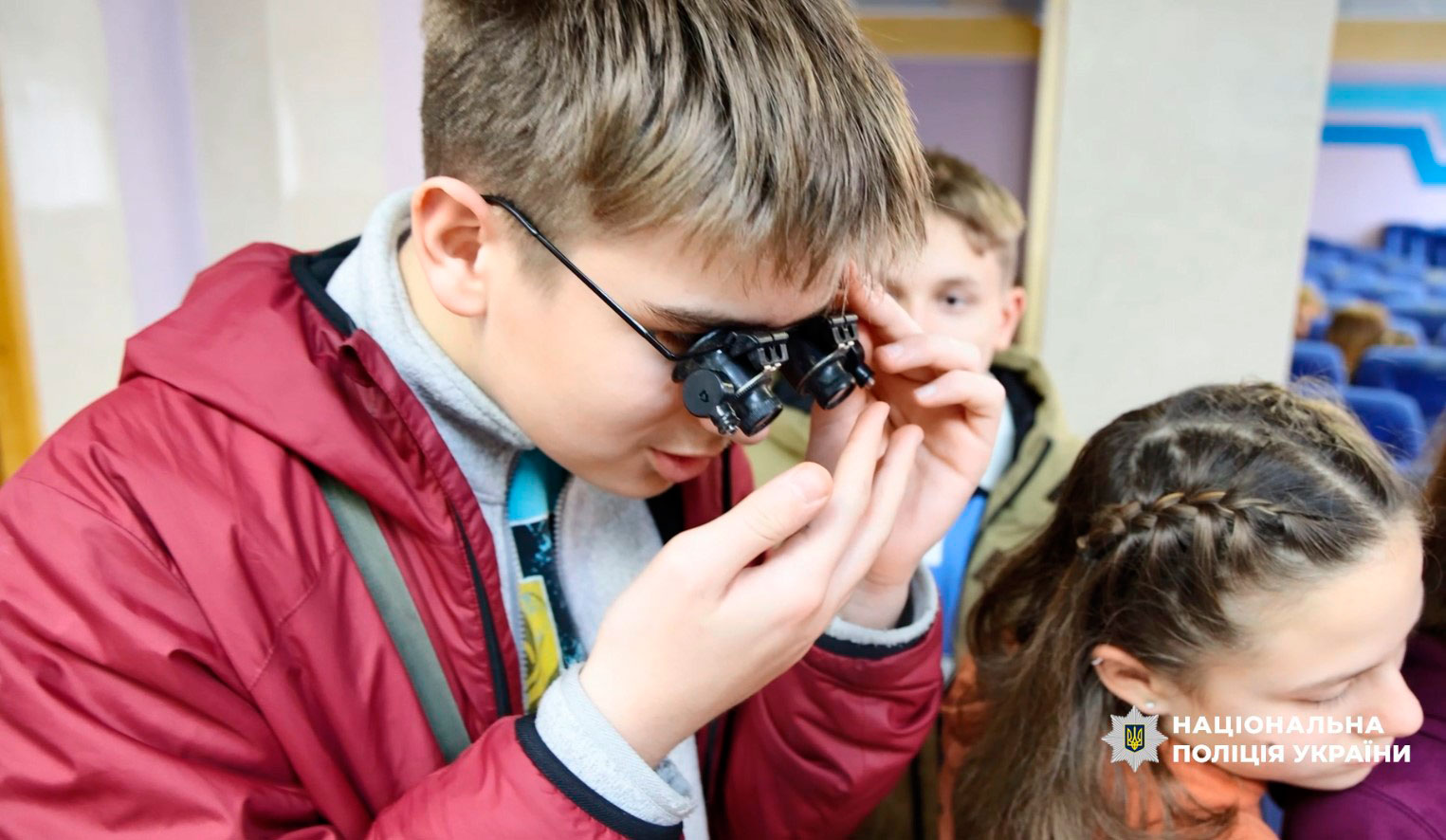 Учні ліцею № 3 на екскурсії в Полтавському управлінні поліції