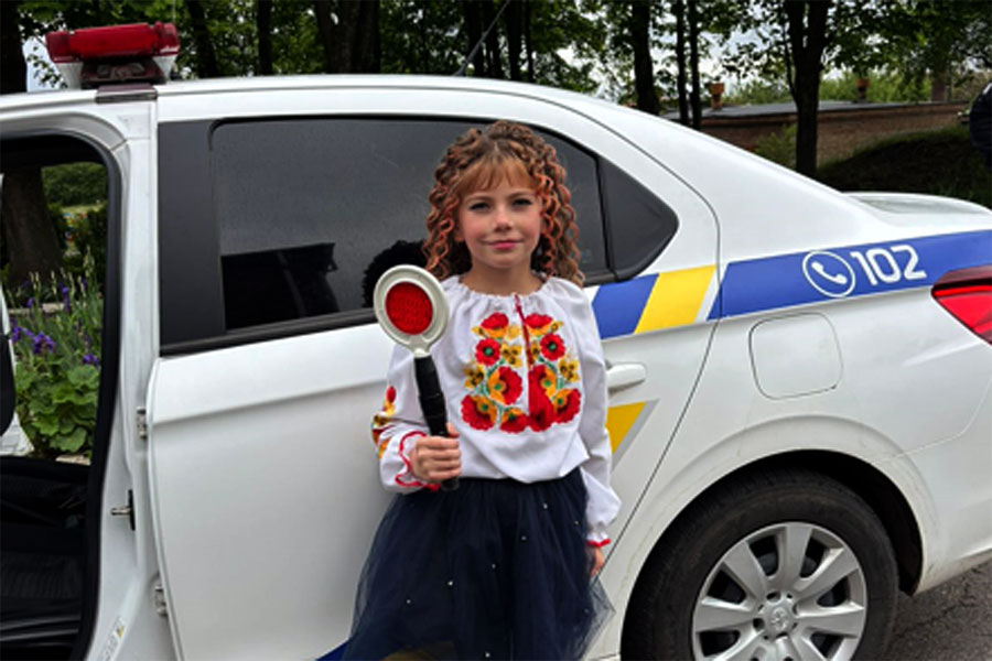 У Решетилівській громаді поліцейські навчали школярів правил дорожнього руху
