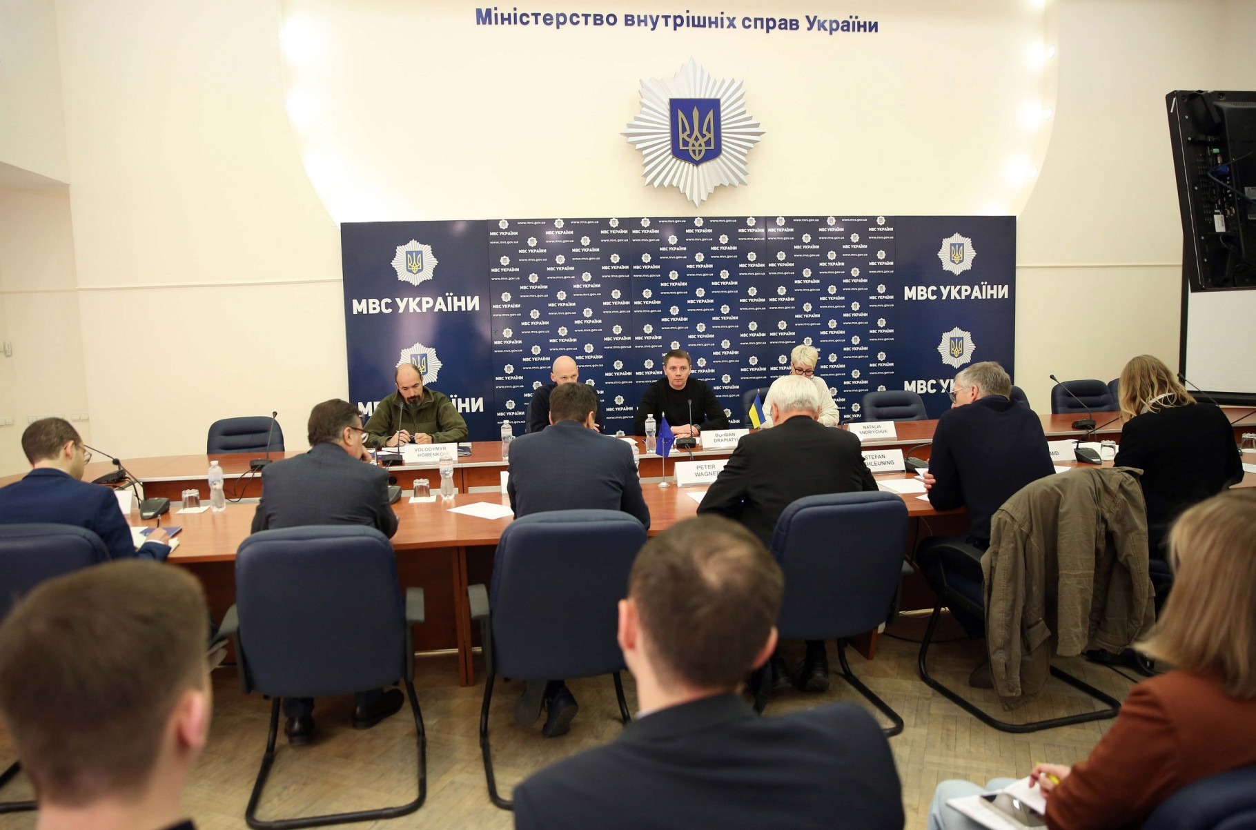 заступник міністра внутрішніх справ україни богдан драп’ятий зустрівся із головою служби інструментів зовнішньої політики єврокомісії петером вагнером