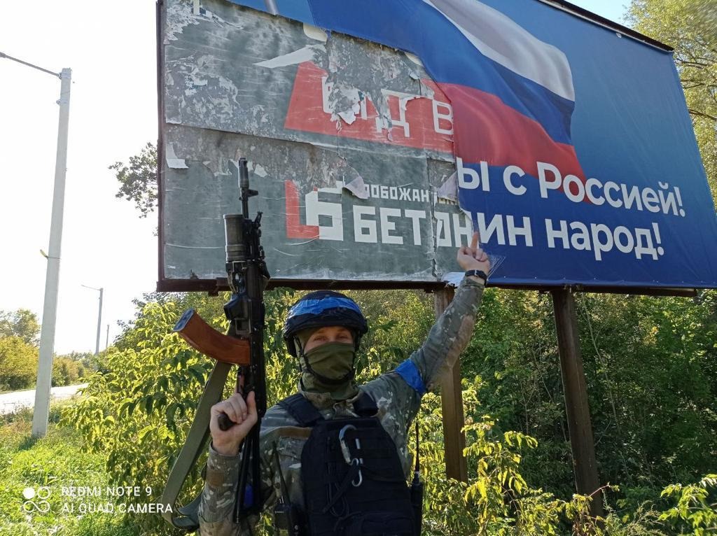 під час звільнення харківщини у нас був російський «ленд-ліз»: ворог втікав і залишав всю бойову техніку - командир роти батальйону «луганськ-1» степан місюк