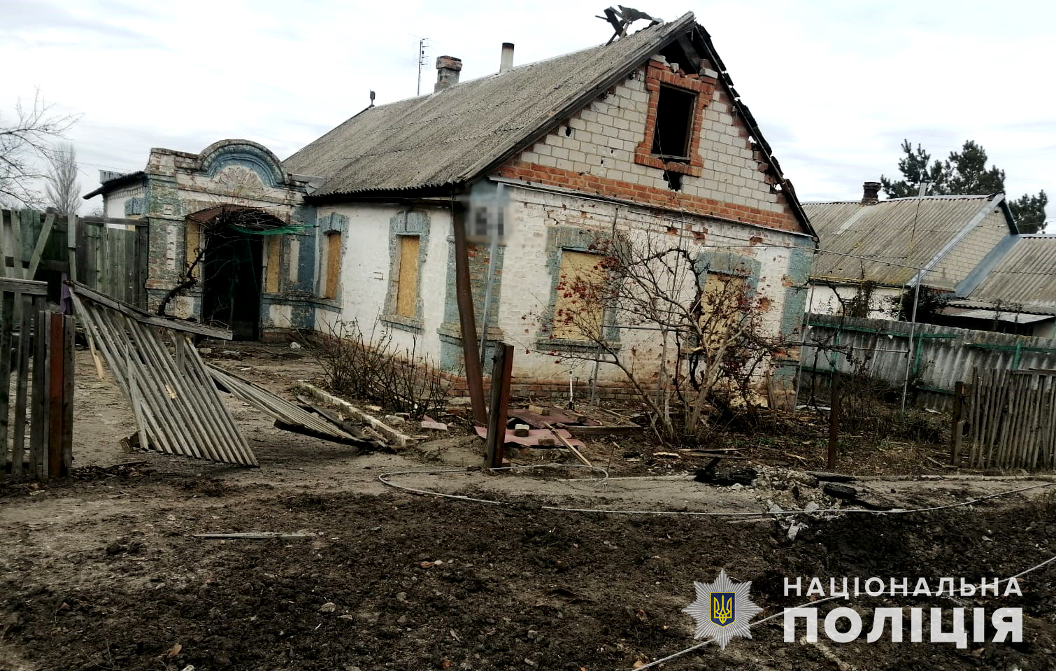 унаслідок ворожого обстрілу загинуло двоє мирних громадян – поліцейські зібрали докази воєнних злочинів