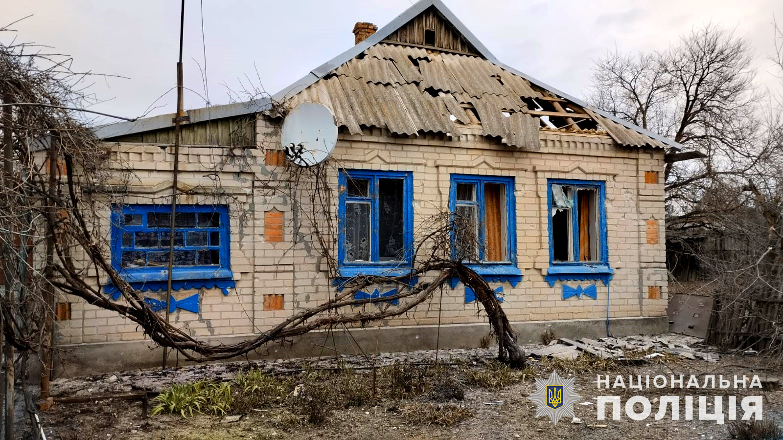 унаслідок ворожого обстрілу загинуло двоє мирних громадян – поліцейські зібрали докази воєнних злочинів