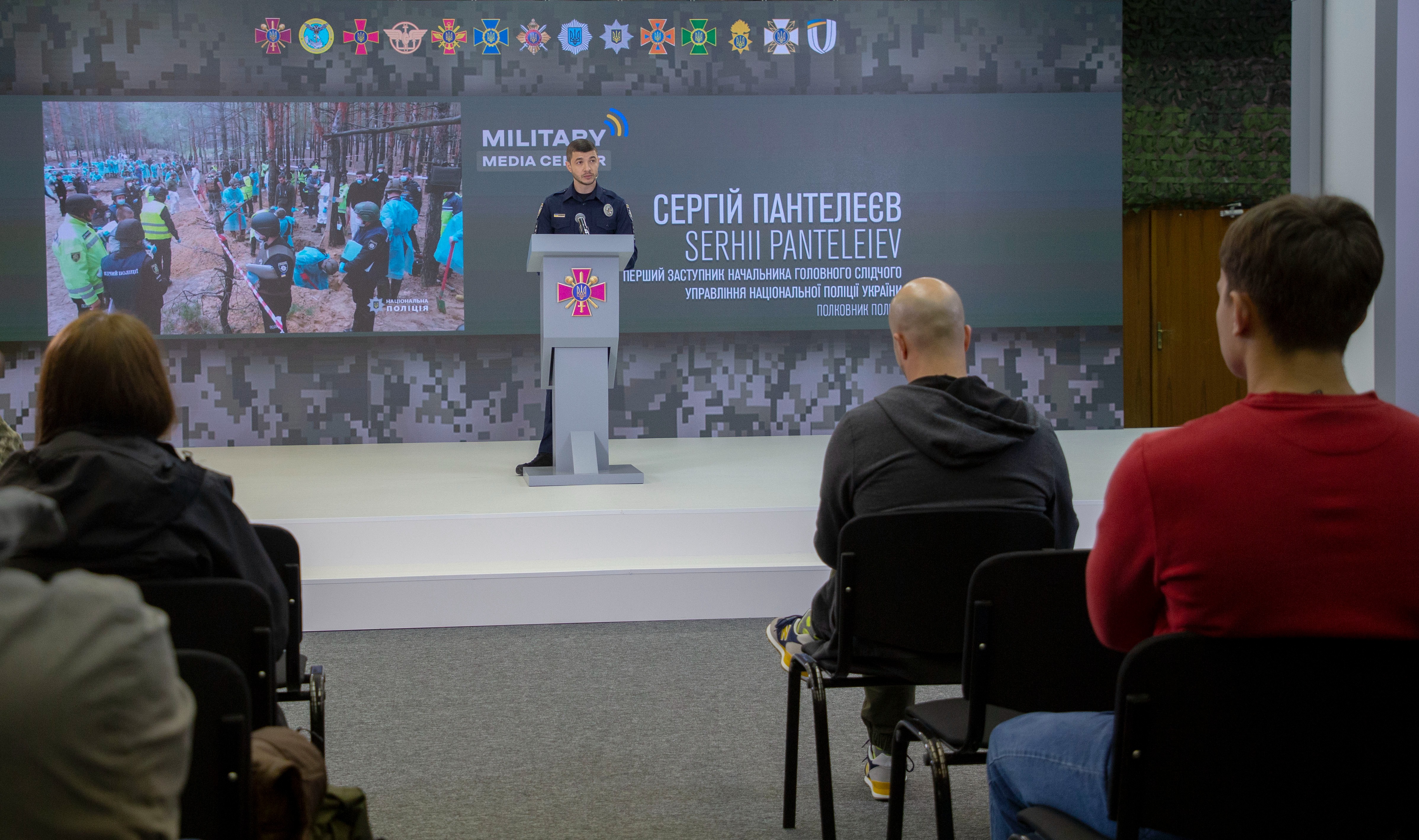 нацполіція завершує ексгумацію тіл із місць масового поховання в місті ізюм – сергій пантелеєв