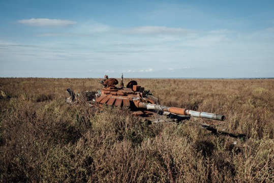 на лиманському фронті поліцейські підкріплення допомагають українській армії (спецвипуск  «le monde»)