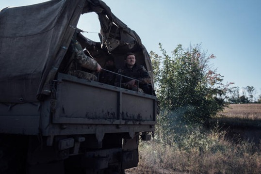 на лиманському фронті поліцейські підкріплення допомагають українській армії (спецвипуск  «le monde»)