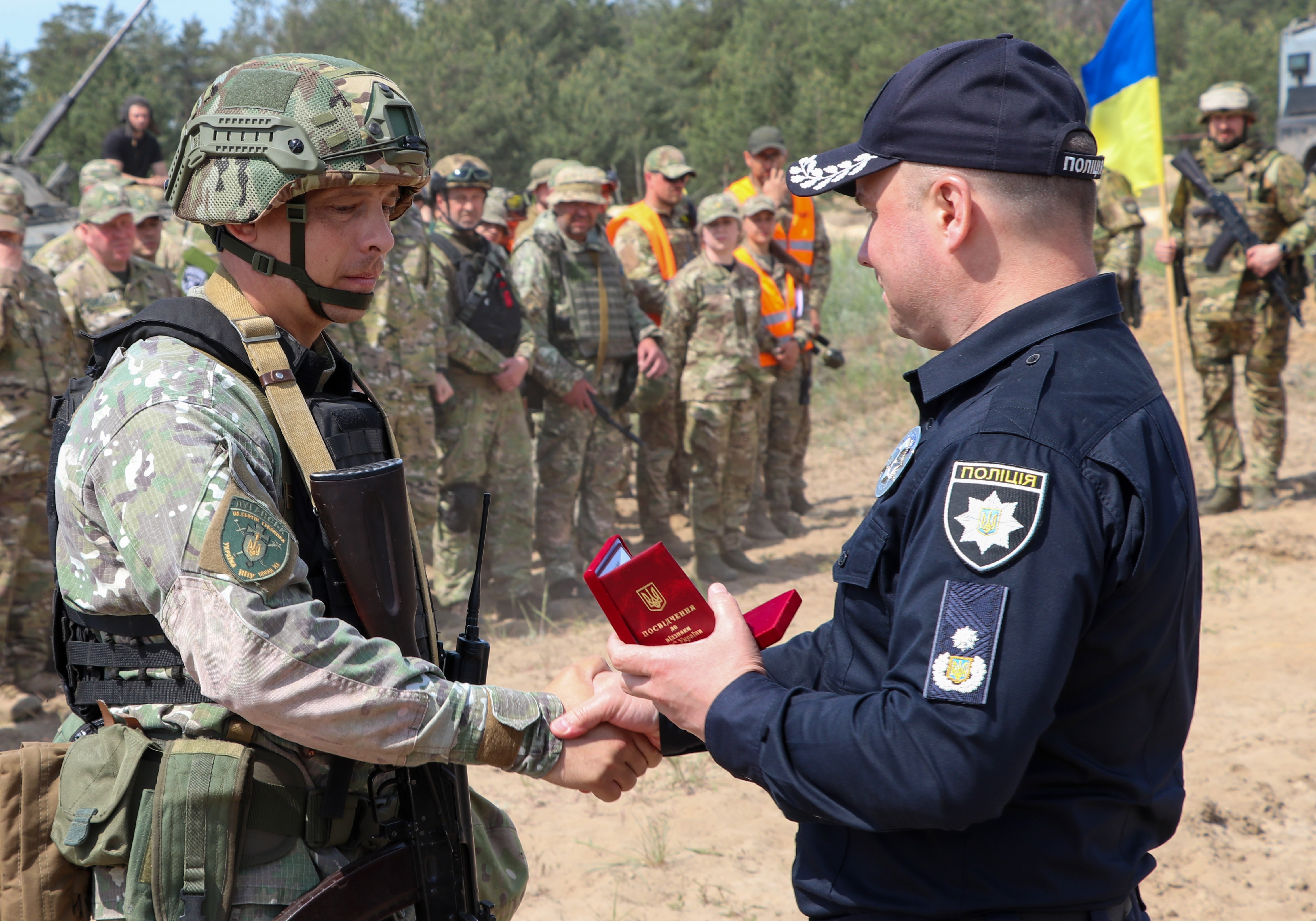іван вигівський перевірив бойове злагодження бійців штурмової бригади «лють» на дніпропетровщині