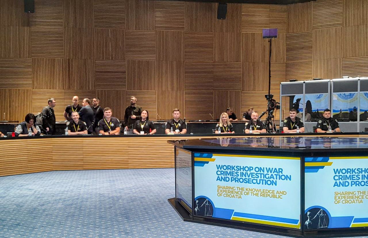 слідчі нацполіції взяли участь у міжнародному заході щодо документування та розслідування воєнних злочинів