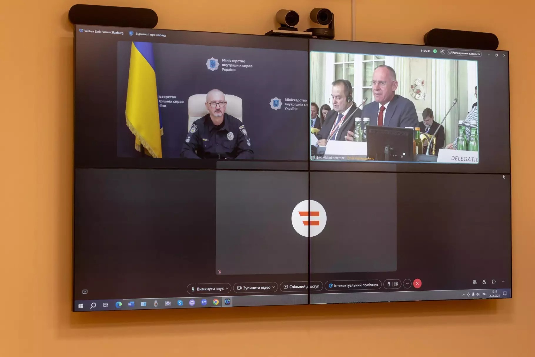 заступник глави мвс україни олексій сергєєв взяв участь у міністерській конференції зальцбурзького форуму