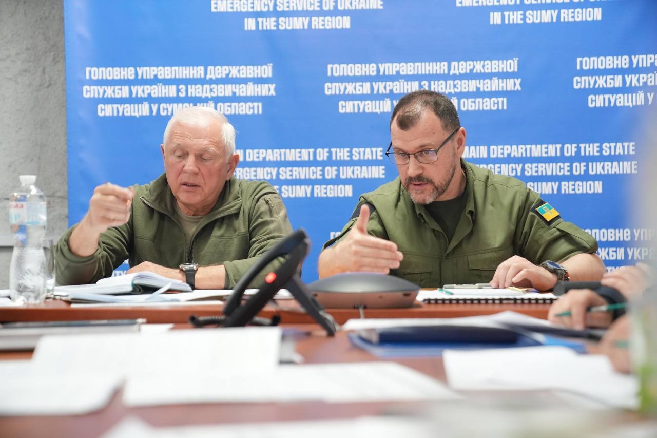 глава мвс україни ігор клименко із робочою поїздкою у сумській області