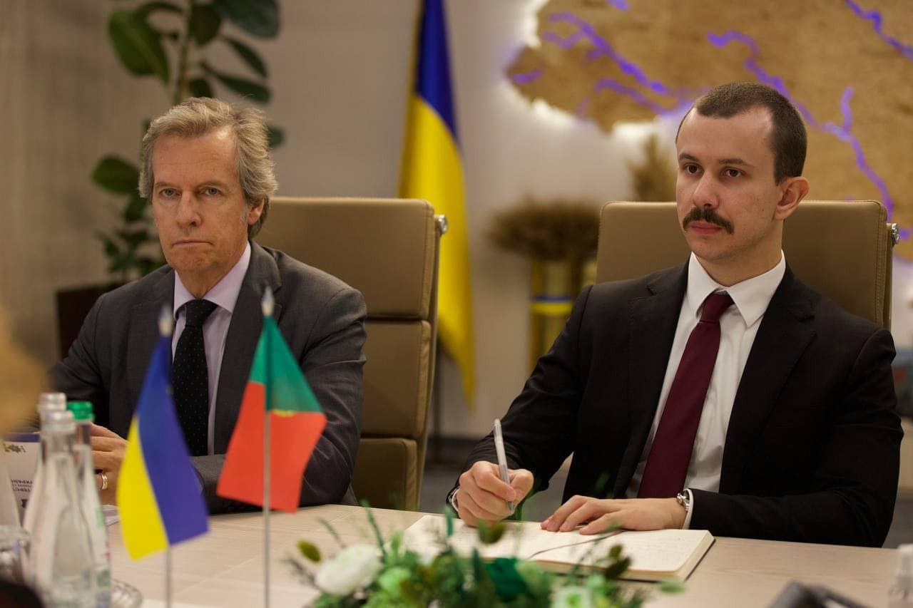 ігор клименко зустрівся з надзвичайним і повноважним послом португальської республіки в україні антоніу вашку алвеш машадом