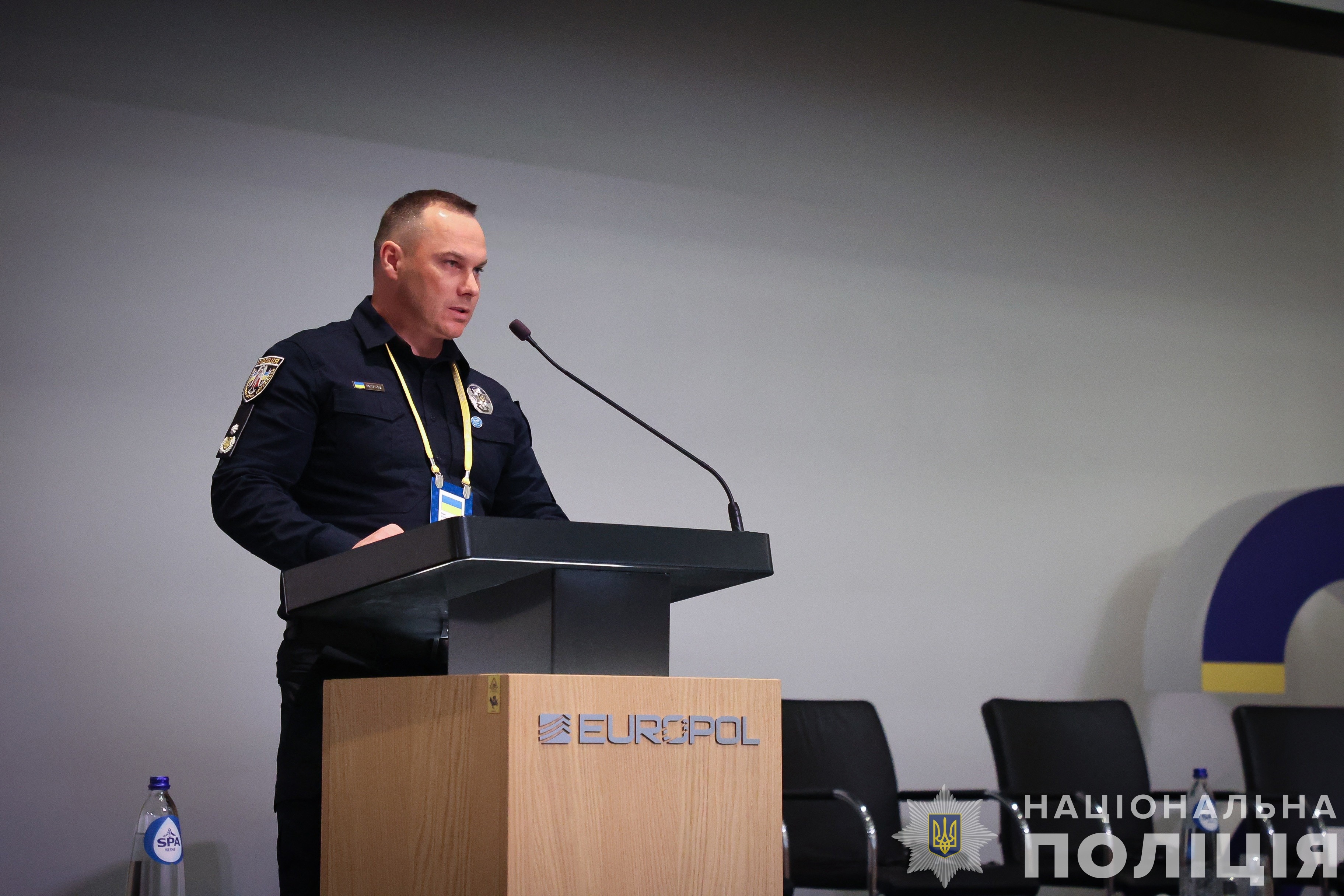голова нацполіції україни іван вигівський виступив у європолі з темою про гібридні загрози та кібератаки, які російський ворог застосовує проти україни