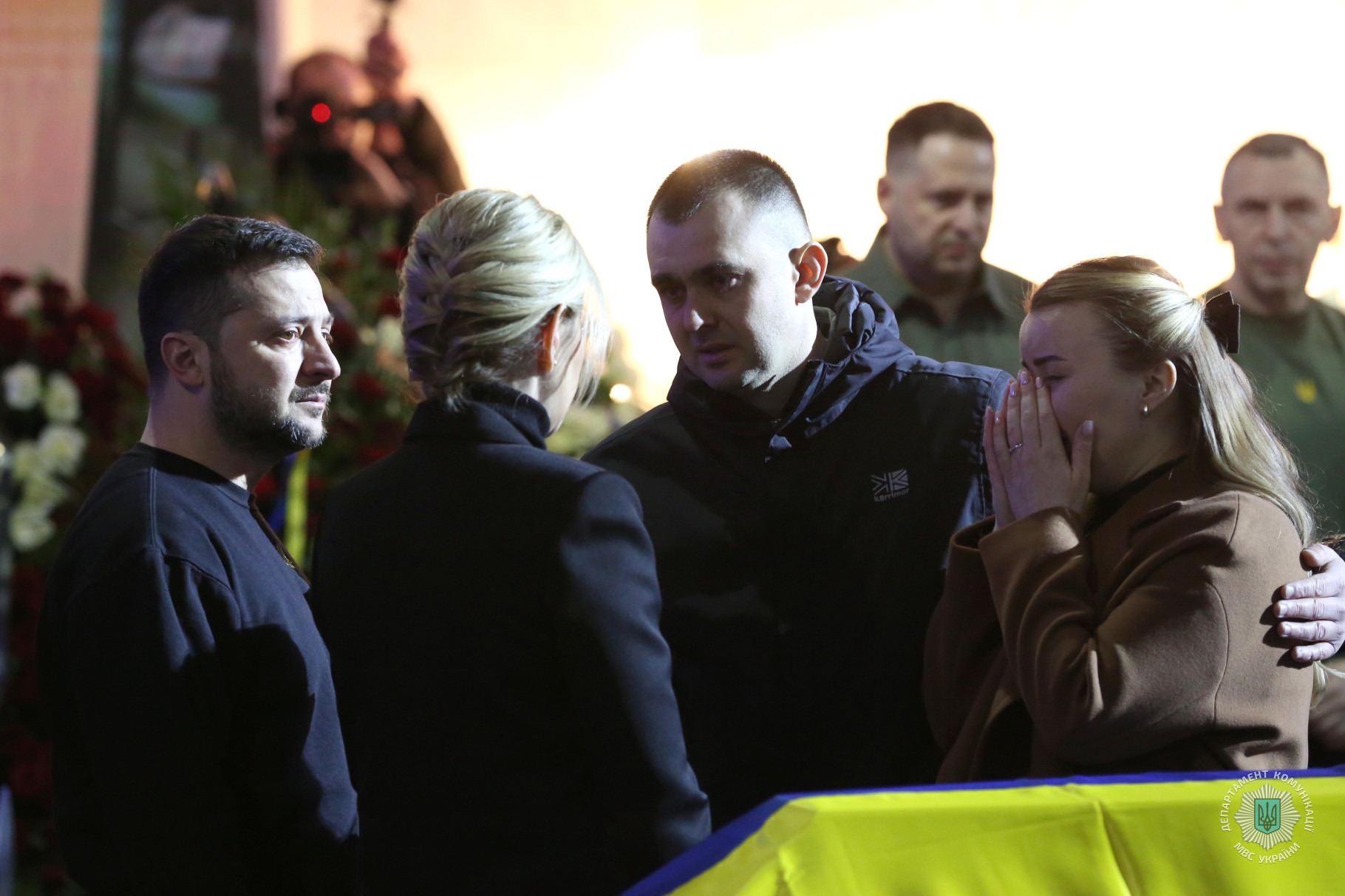 відбулося прощання із загиблими у авіакатастрофі керівниками та працівниками мвс україни