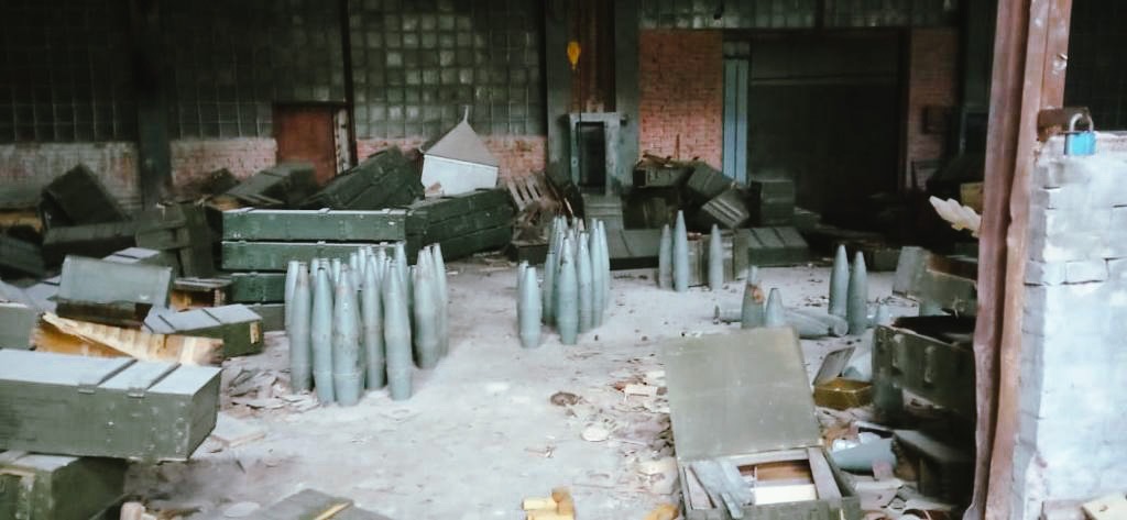 за минулий тиждень зведені загони вибухотехніків нацполіції вилучили понад 2,5 тисячі вибухонебезпечних предметів на деокупованих територіях харківщини