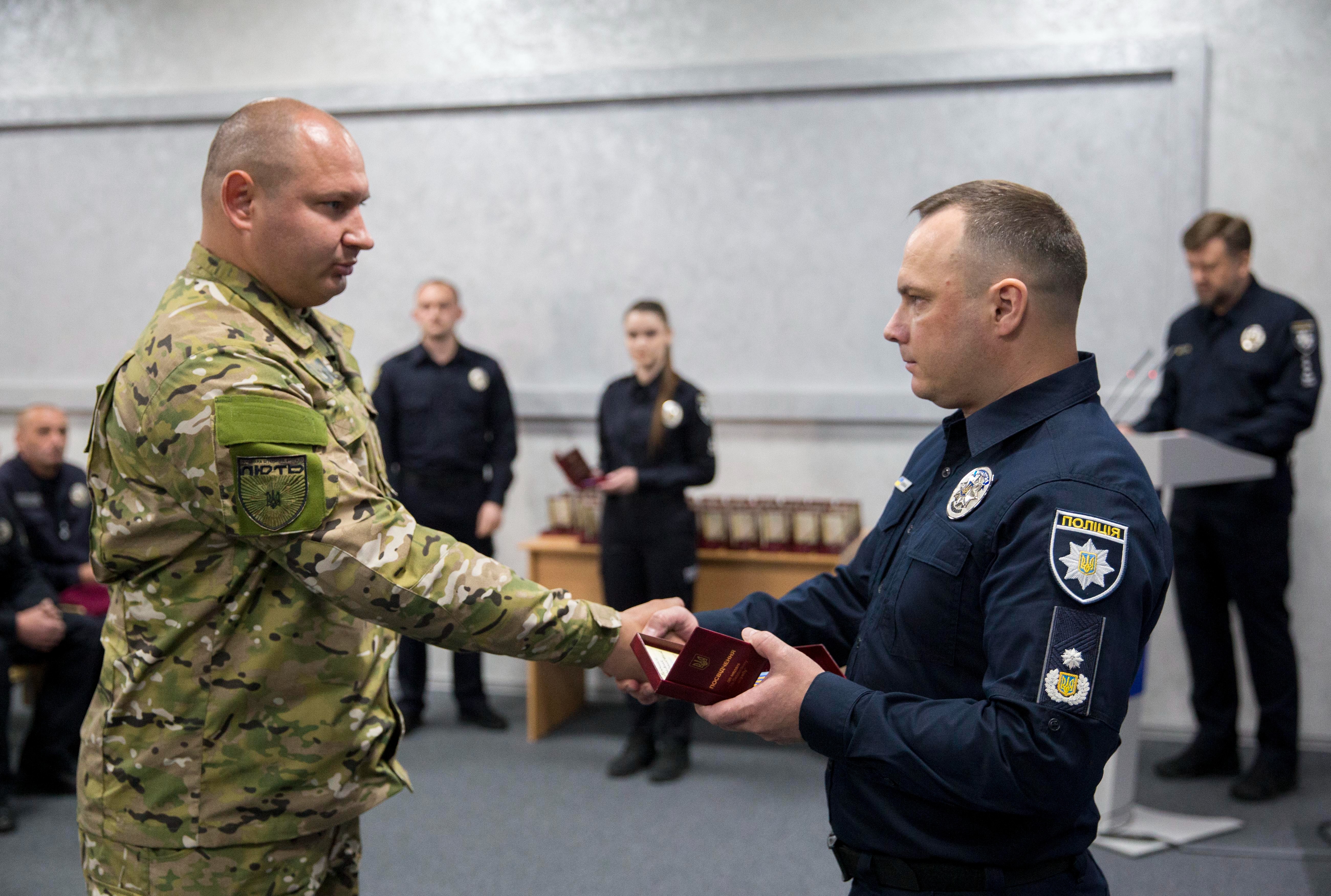 іван вигівський вручив нагороди поліцейським з різних регіонів країни
