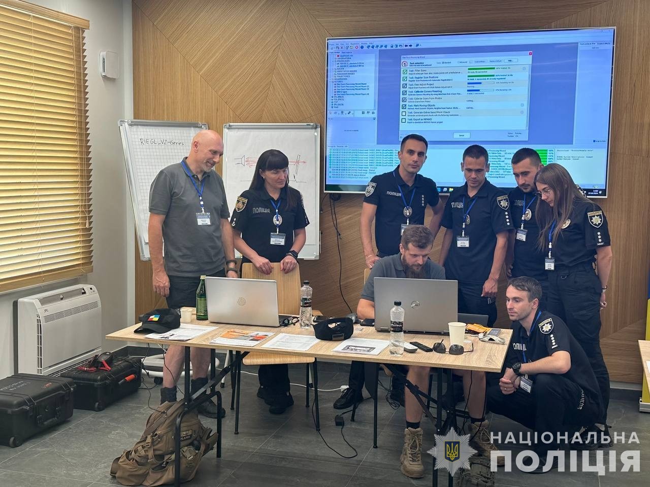 всі обласні управління нацполіції україни забезпечені новітніми 3d-сканерами для огляду місць бойових дій та фіксації російських ракетних атак