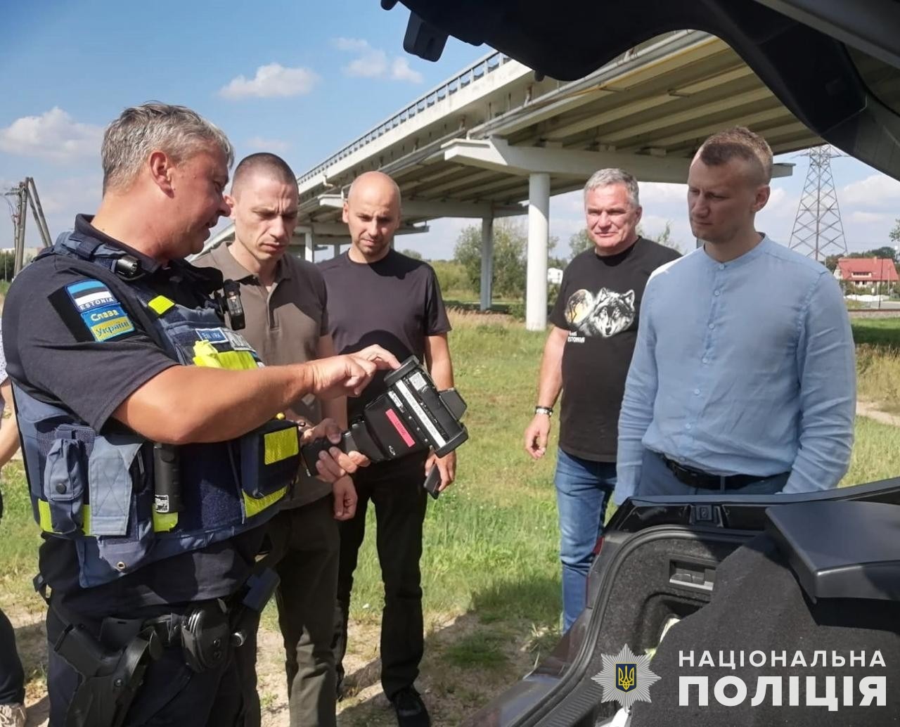 українські поліцейські ознайомились із методами та практиками роботи поліції естонії