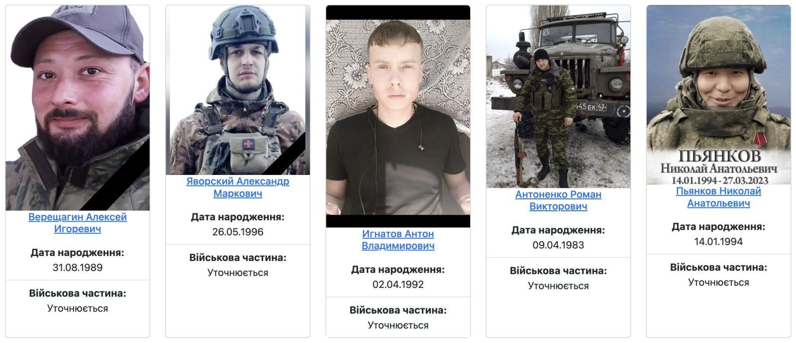 веб-ресурс з інформування щодо втрат ворога «потерь.нет» запустили в мвс