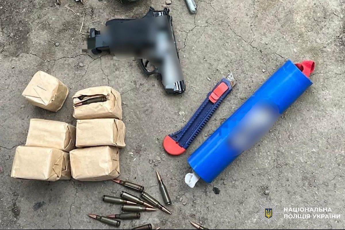 На Нікопольщині вилучили зброю і боєприпаси