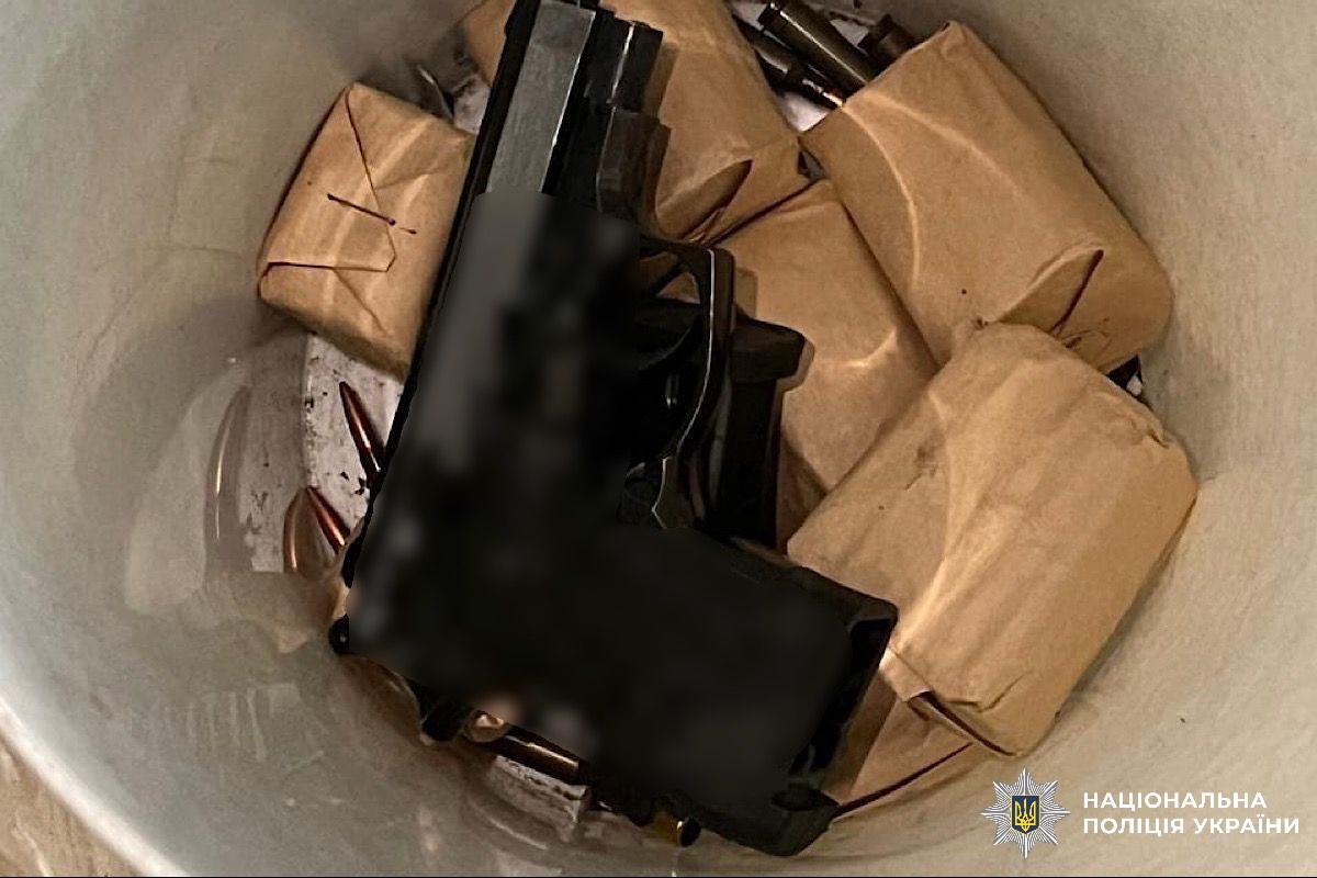 На Нікопольщині вилучили зброю і боєприпаси