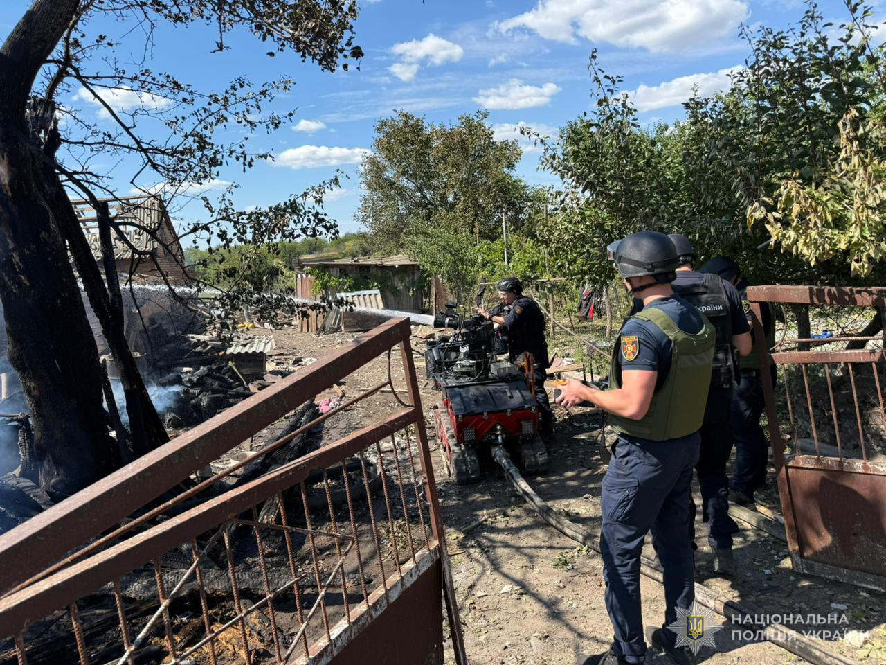 Зруйновані будівлі внаслідок обстрілів
