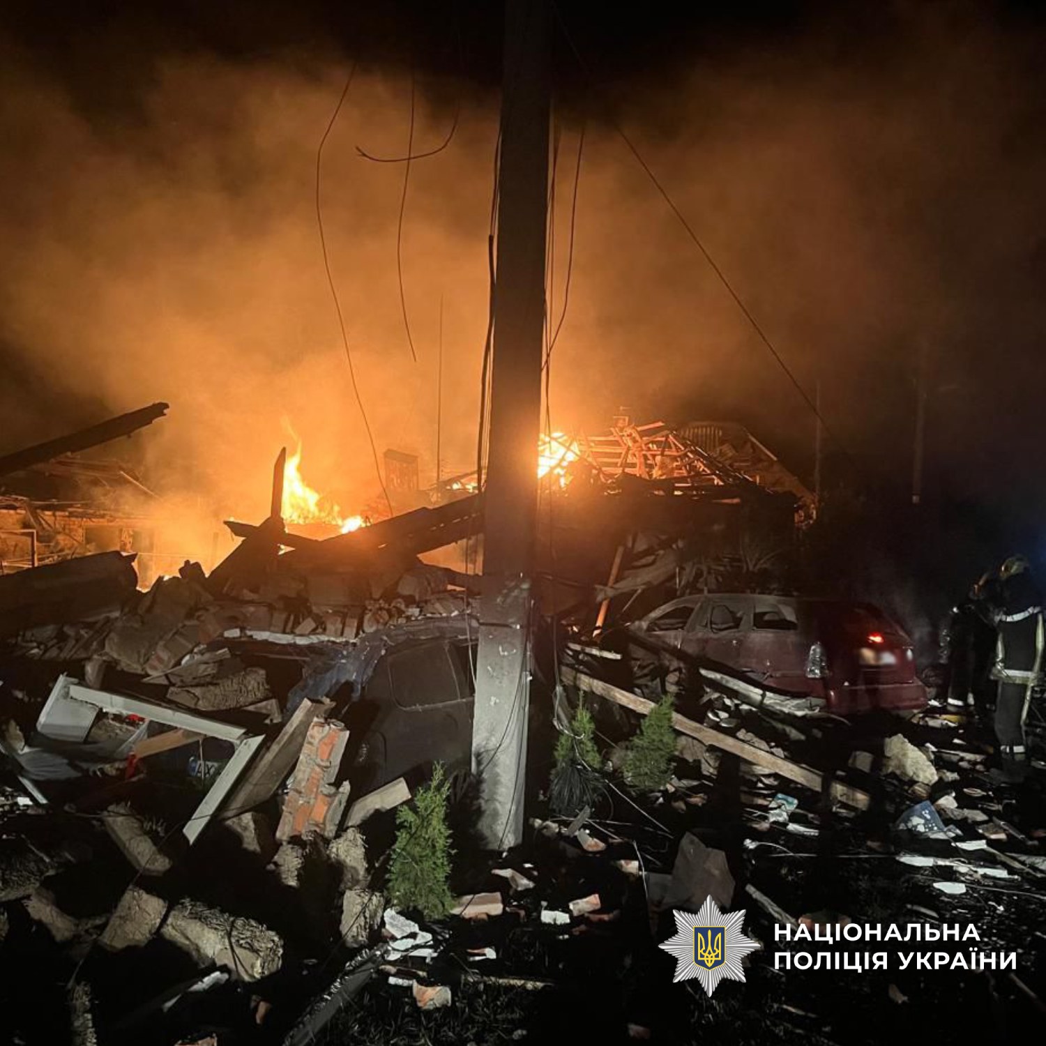 Зруйновані будівлі в наслідок обстрілів