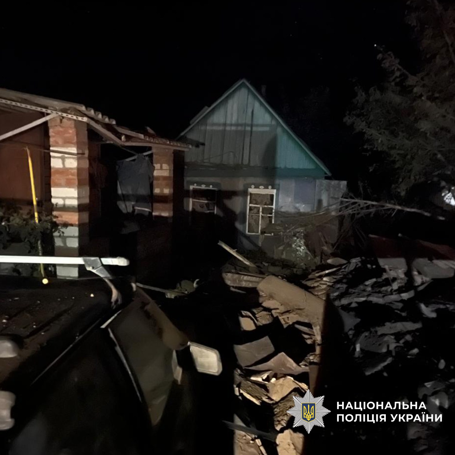 Зруйновані будівлі в наслідок обстрілів